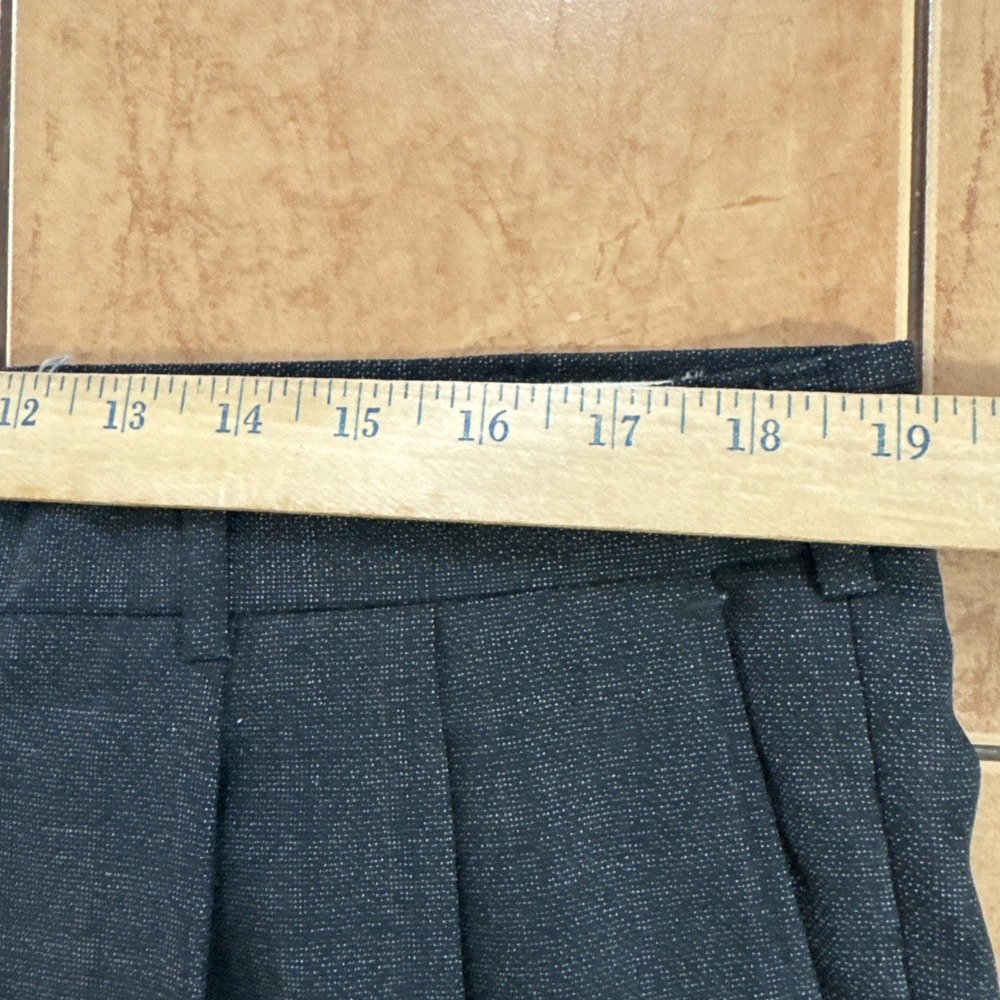 Vintage Antonio Parillo Black Wool Double Breasted Suit Sz 42R Pants 38 x 30 - Picture 14 of 16